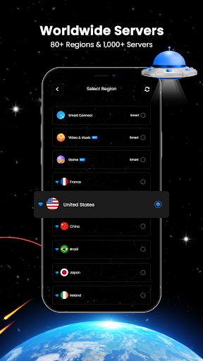 Planetary VPN - Data Saver Screenshot3