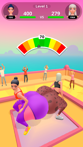 Twerk Race 3d — Fun run game! Mod Screenshot3