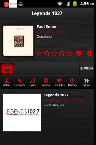 LEGENDS 102.7 Screenshot1