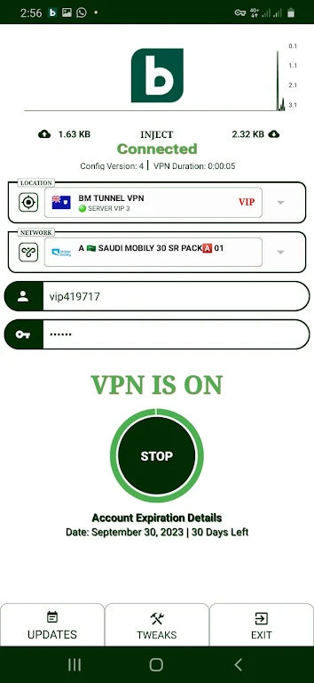 BM TUNNEL VPN - MAX Screenshot4