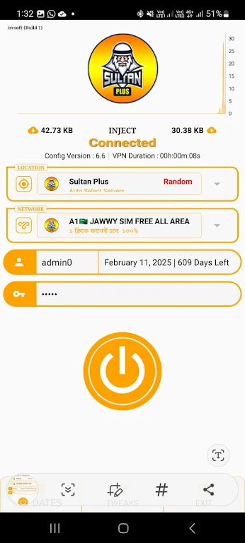 Sultan Plus Vpn Screenshot2