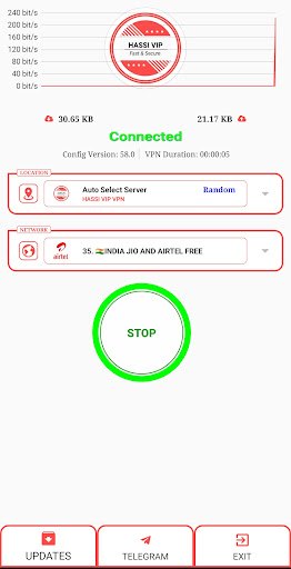 HASSI VIP VPN Screenshot1