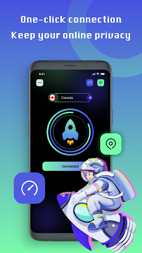 Rocket VPN-Fast,Stable,Secure Screenshot1