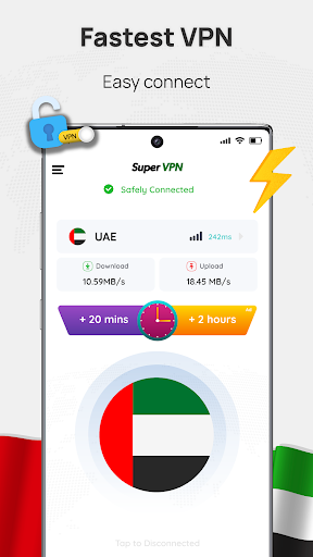 VPN UAE - Get Dubai IP Screenshot1