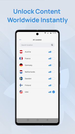 AKN VPN - Proxy, Secure Shield Screenshot4