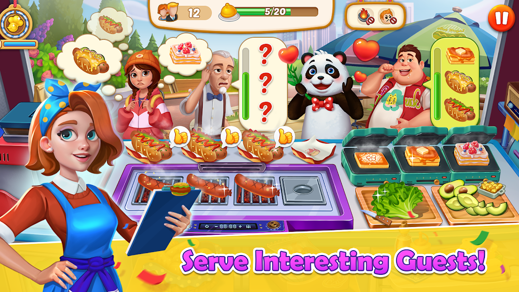 Rita's Food Truck:Cooking Game Mod Screenshot3