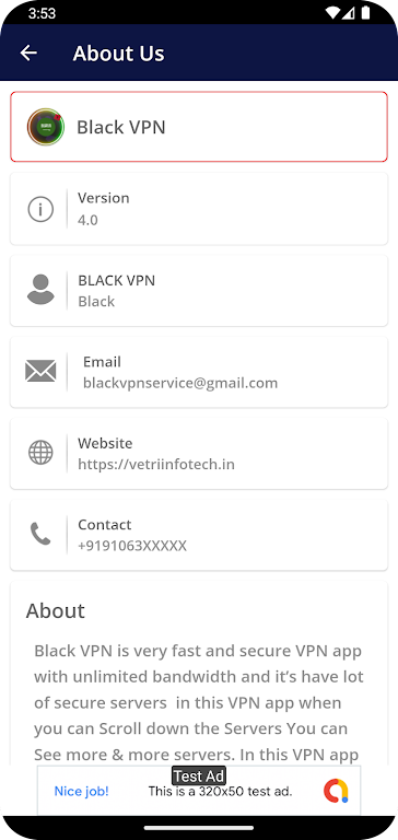 Black VPN for Saudi Arabia PRO Screenshot4