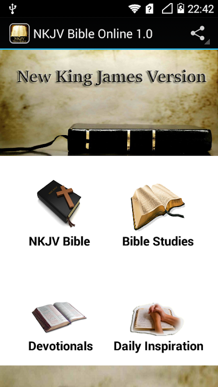 NKJV Bible Online 1.0 Screenshot1