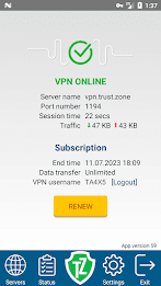 Trust.Zone VPN - Anonymous VPN Screenshot4