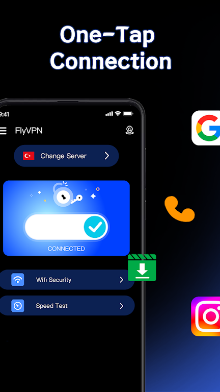 FlyMax VPN - StableNet Screenshot1