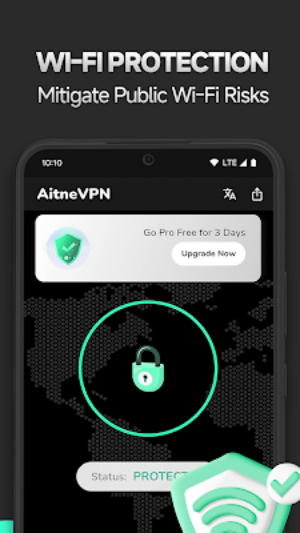 AitneVPN - Secure VPN Proxy Screenshot1