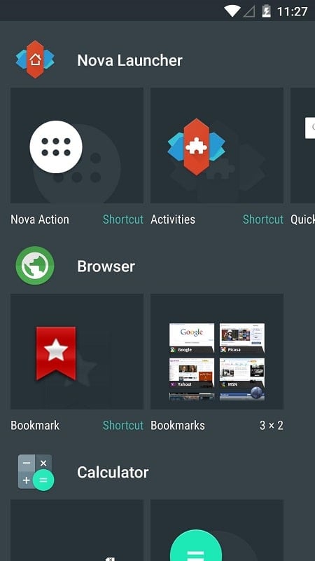 Nova Launcher Screenshot4