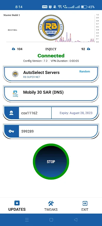 RB SUPER NET VPN Screenshot2