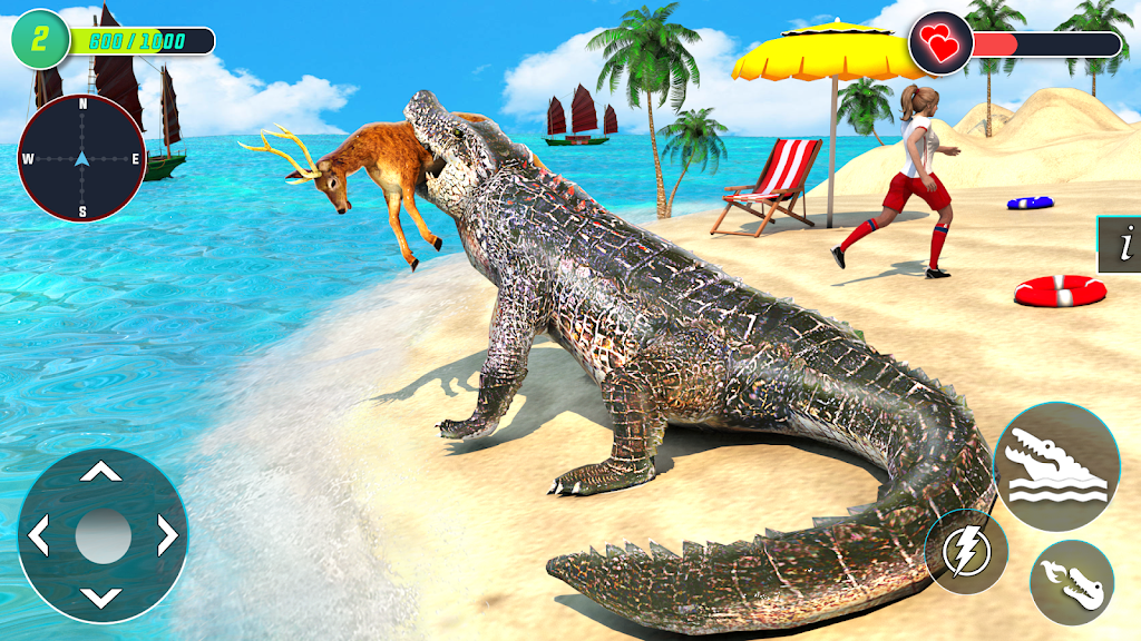 Crocodile Games: Animal Games Screenshot1