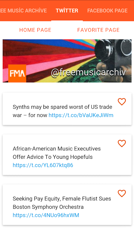 Free Music Archive Screenshot3