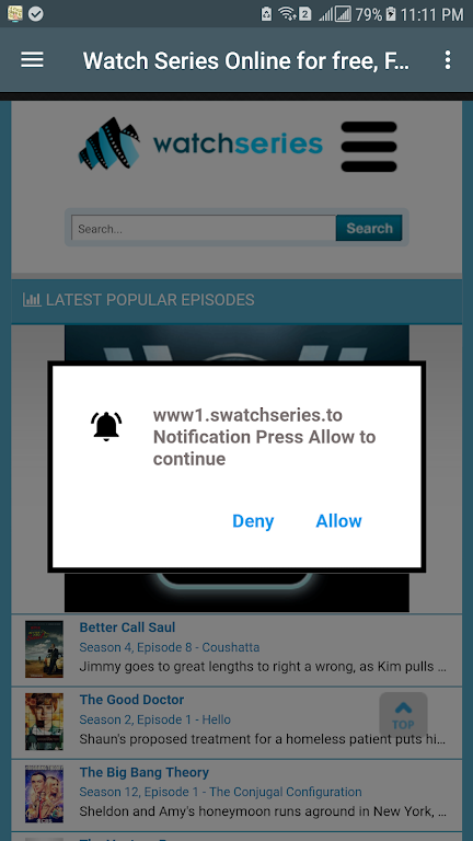 watchseries online Screenshot4