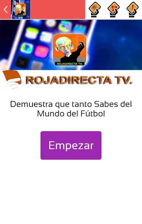 Roja Directa TV. Screenshot3