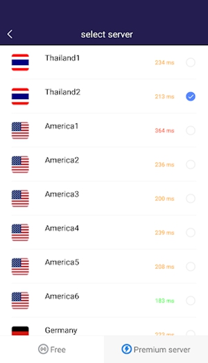 VPN Thailand - Use Thai IP Screenshot3