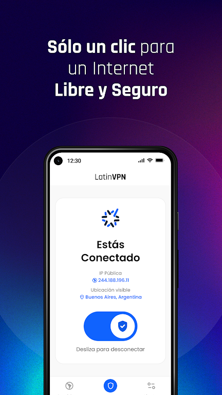 LatinVPN - Segura y confiable Screenshot2