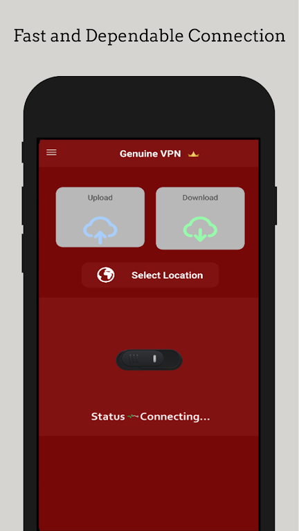 Genuine VPN : Fast & Secure Screenshot1