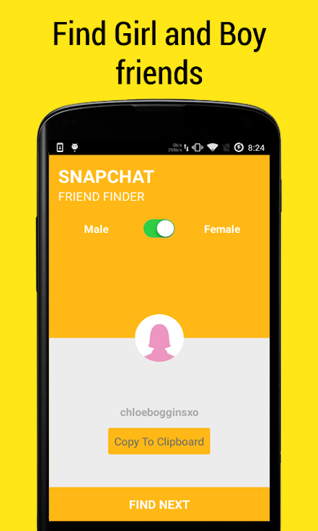 Friend finder for Snapchat Screenshot3