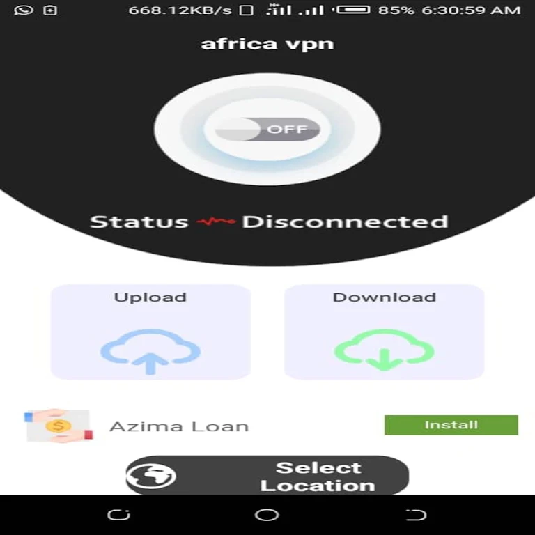 AFRICA VPN Screenshot4