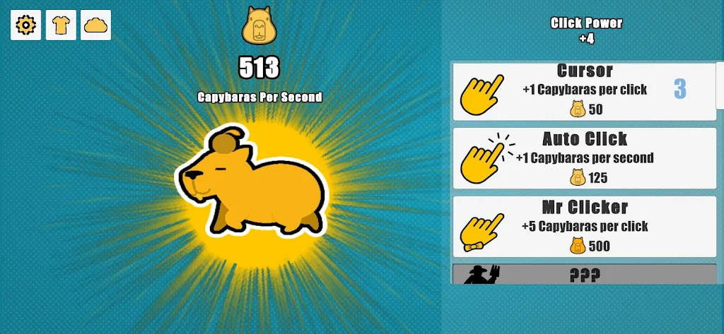 Capybara Clicker Screenshot1