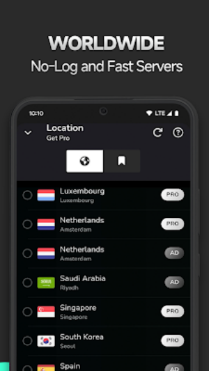 AitneVPN - Secure VPN Proxy Screenshot2