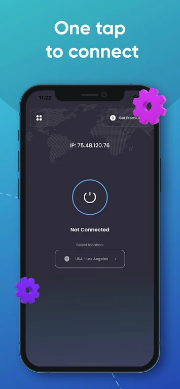 OpticalVPN: VPN Proxy Master Screenshot3