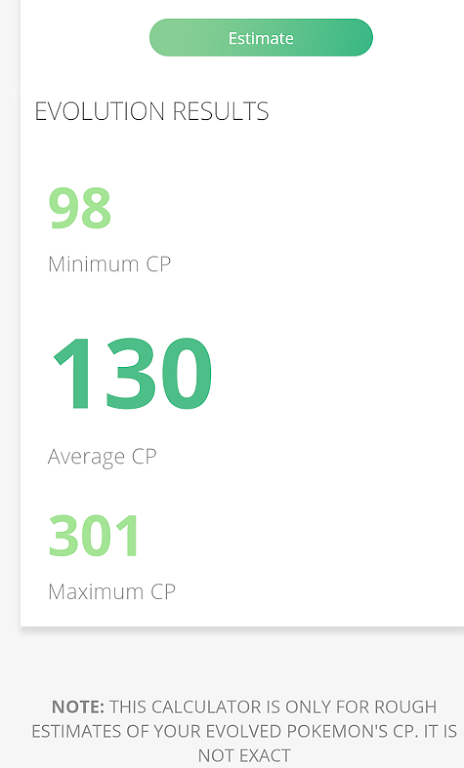 Evolve Calculator Screenshot3