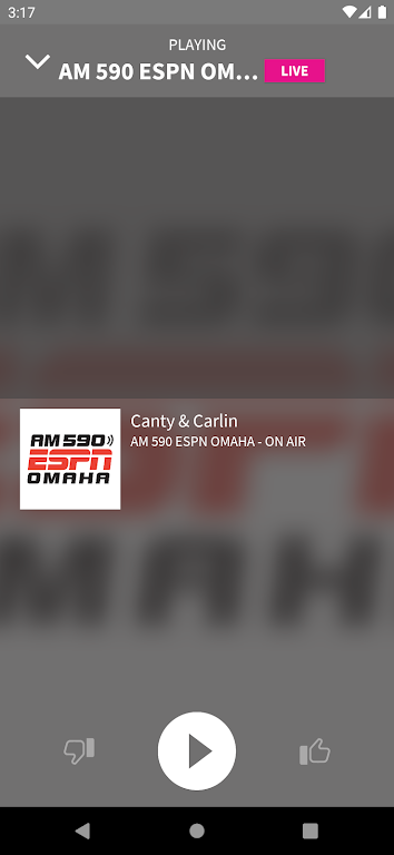 AM 590 ESPN Omaha Screenshot2