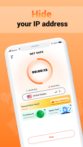 NetSafe VPN Screenshot1