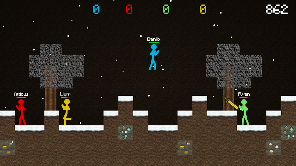 Stickman VS Multicraft: Fight Pocket Craft Mod Screenshot3