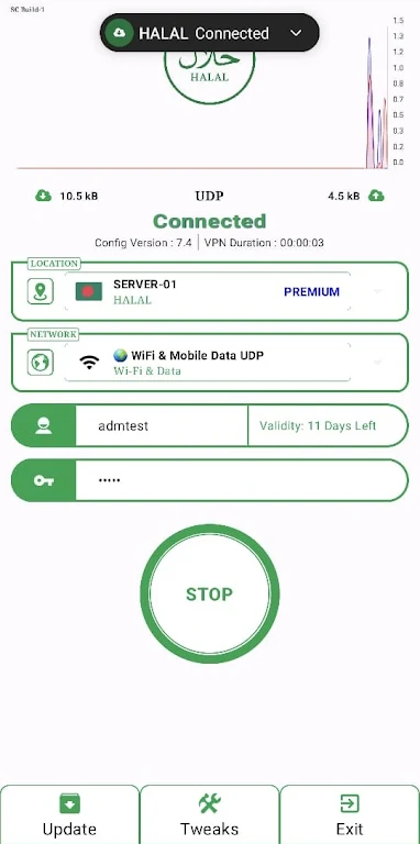 Halal - Internet Access VPN Screenshot2