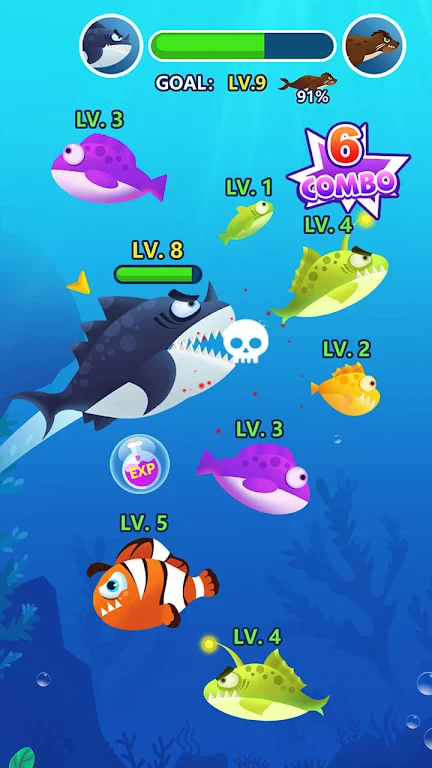 Ocean Domination - Fish.IO Screenshot3