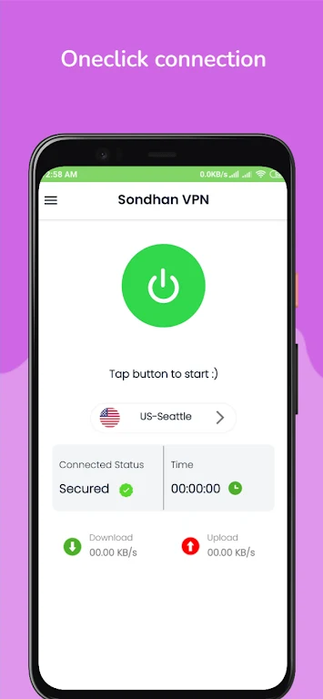 Sondhan VPN - Unlimited Screenshot1