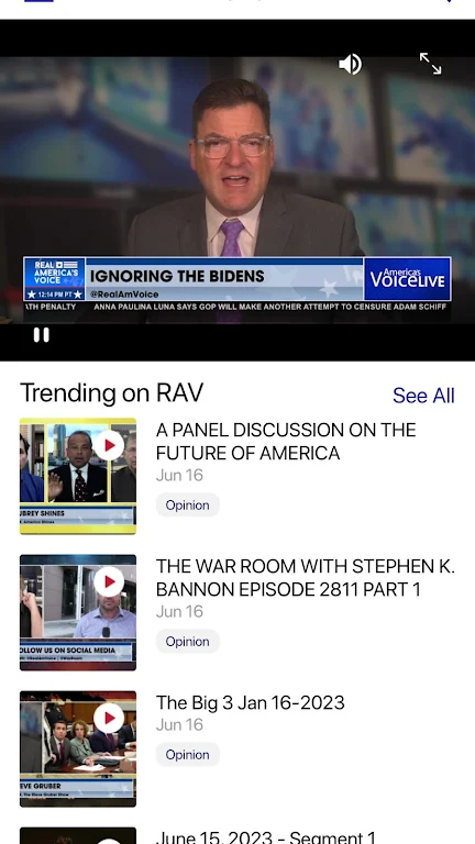 Real America’s Voice News Screenshot1