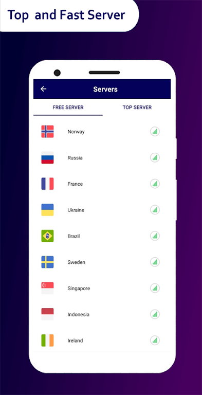 king vpn: Fast, Secure VPN Screenshot2