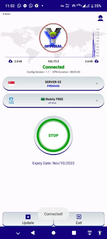 YSF Power VPN Screenshot3