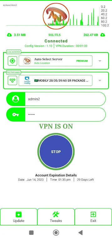 Arabic Net Pro VPN Screenshot1