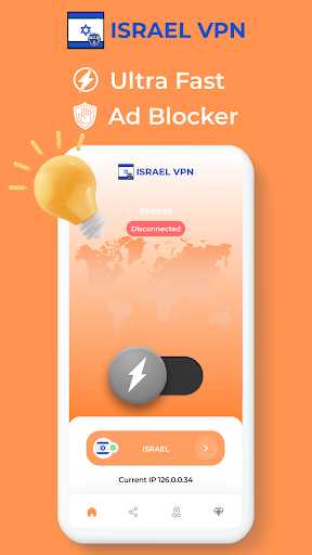 Israel VPN - Private Proxy Screenshot2