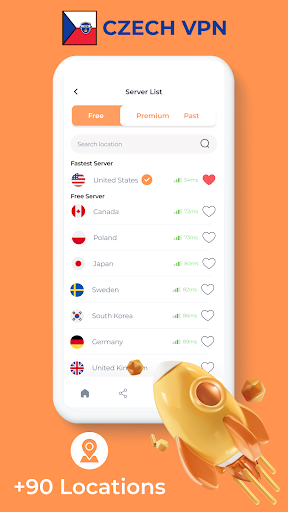 Czech Republic VPN Fast Proxy Screenshot3