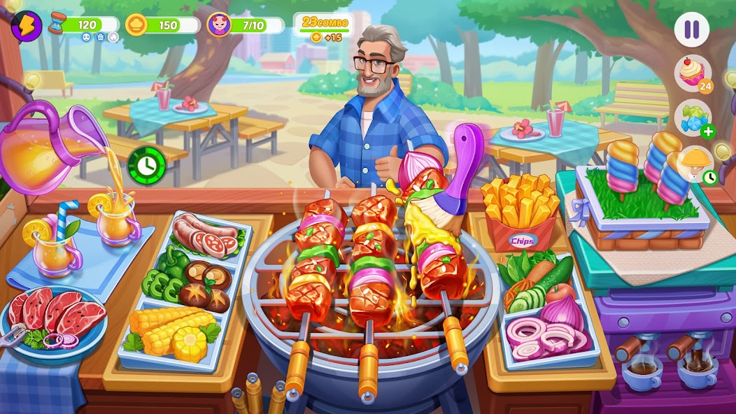 Cooking Town - Restaurant Game Mod Screenshot1