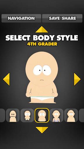 South Park Avatar Creator Screenshot1