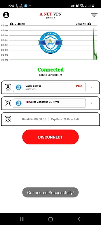 A NET VPN Screenshot1