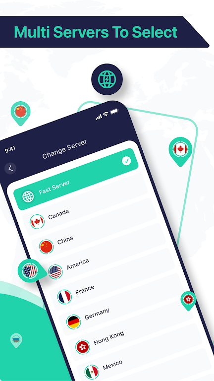 Pop VPN - Private&Fast Screenshot2