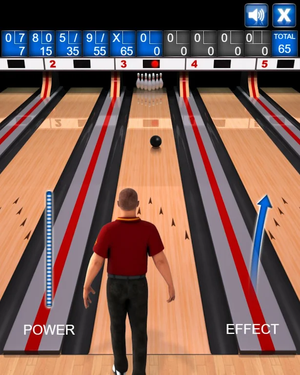 Classic Bowling Game Free Screenshot1