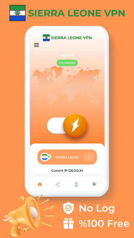 Sierra Leone VPN Private Proxy Screenshot1