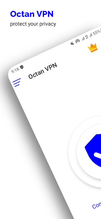 Octan VPN - Secure Internet Screenshot1