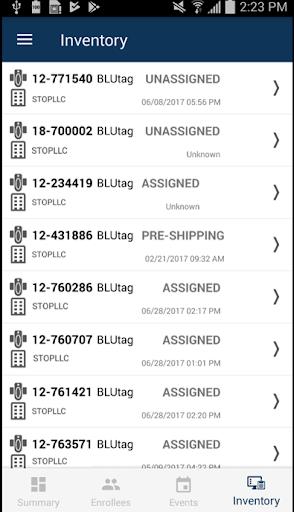 VeriTracks Mobile Screenshot1